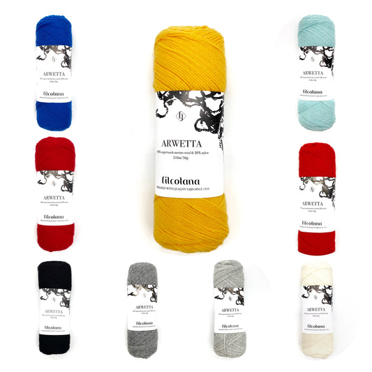 Arwetta - Filcolana | 80% superwash virgin wool Merino), 20% nylon | 210 m 50 gr