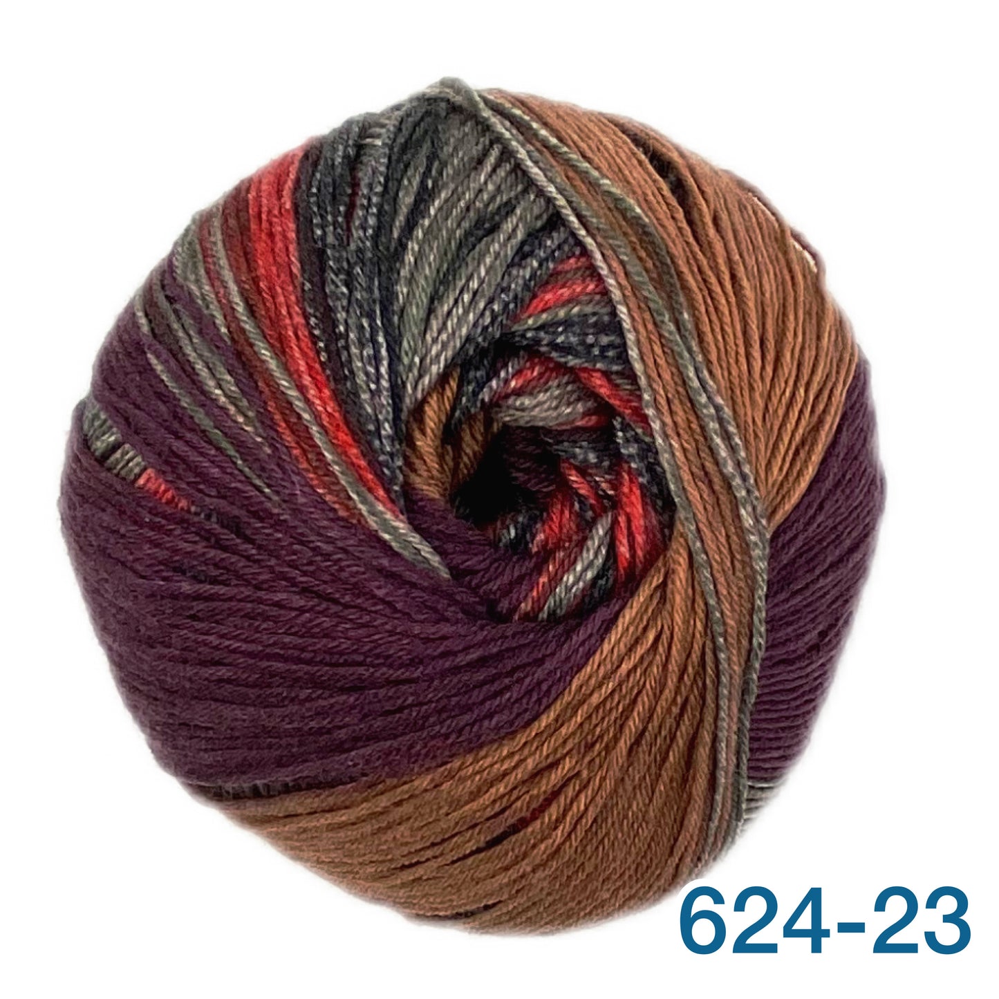 LUNGAUER SOCK WOOL 4-PLY WITH SILK - Ferner Wolle | 420 m - 100 g | 60% superwash wool, 20% silk, 20% polyamide