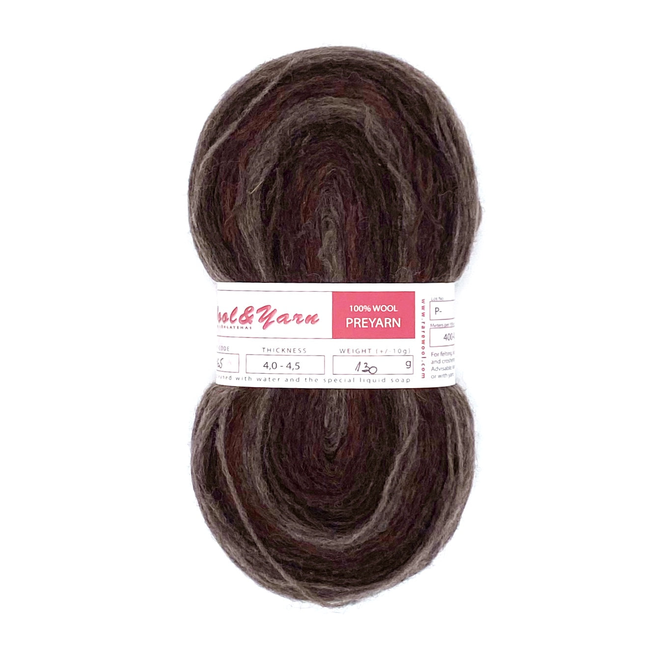 Preyarn -Jõgeva Estonia | ca. 400/450 m -100 gr | 100% Schurwolle