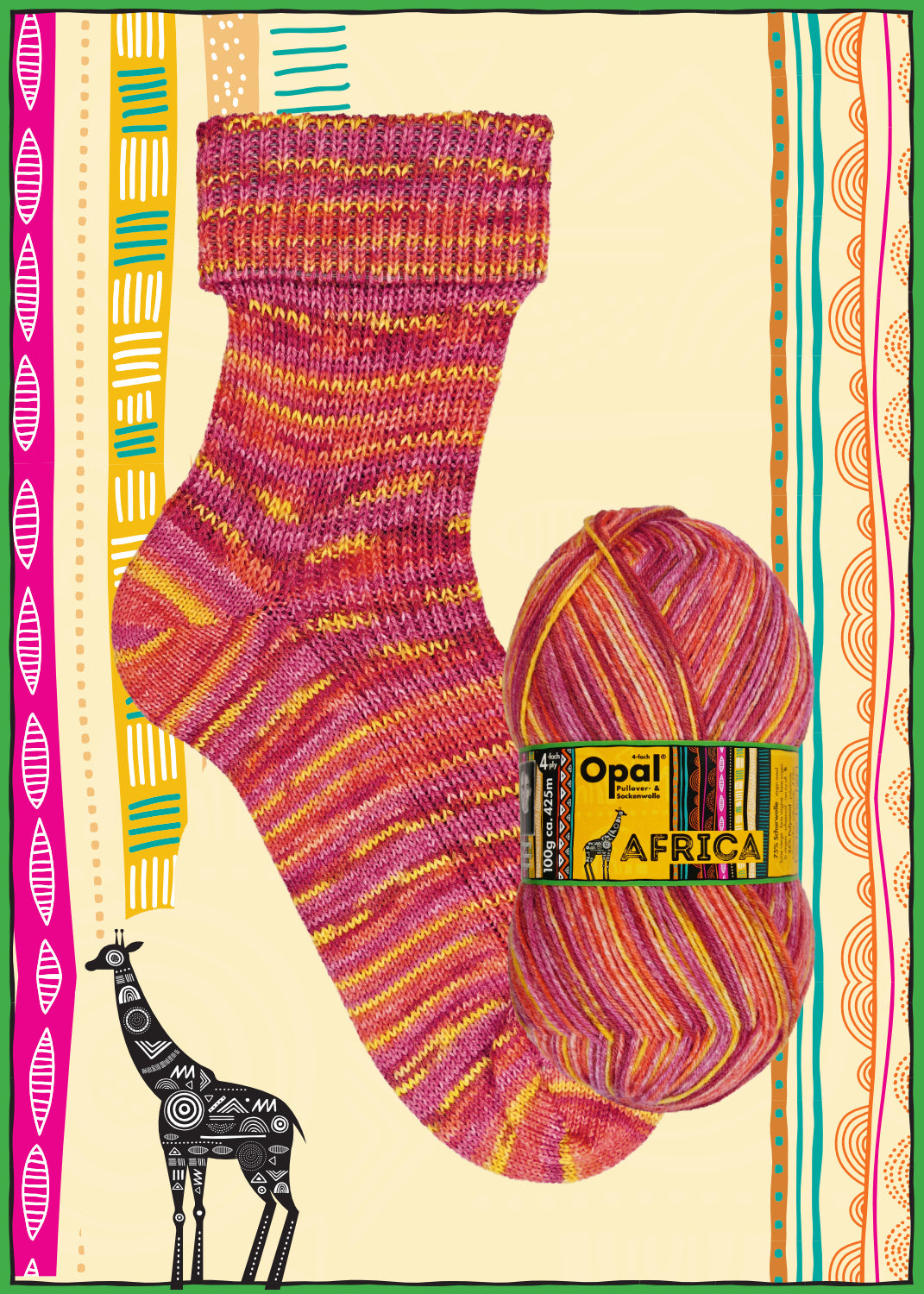 Africa 4-fach - Opal