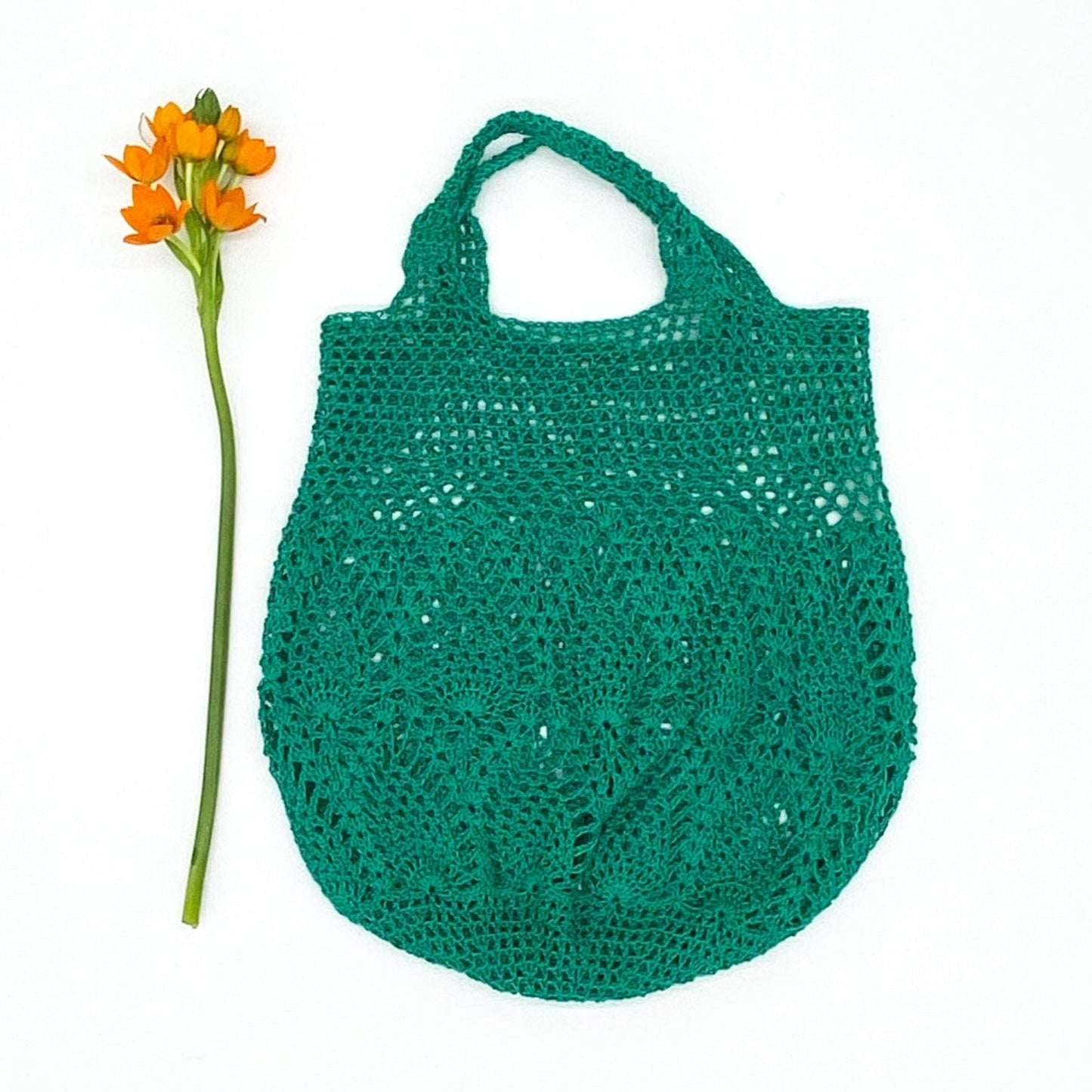 Netztasche aus Baumwolle Gehäkelte Netztasche "Agatha"