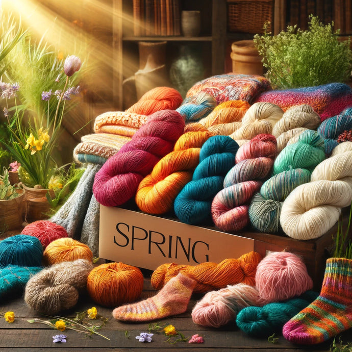 Frühjahrsputz-Aktion: Seltene Sockenwolle-Schätze jetzt entdecken bei Strick und Glück!