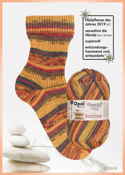 Balance - Beauty mit Edelweiß-Extrakt und Vitamin E - 4-fach Sockenwolle
