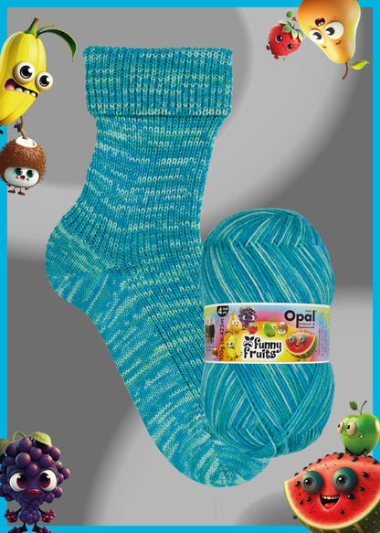 strumpfwolle kaufen	Funny Fruits - Sockenwolle 4-fach