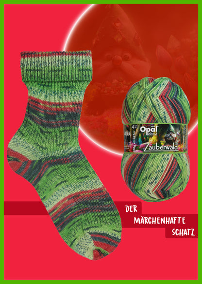 Magic Forest - 4-ply sock yarn 