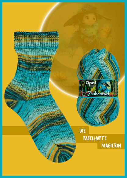 Magic Forest - 4-ply sock yarn 