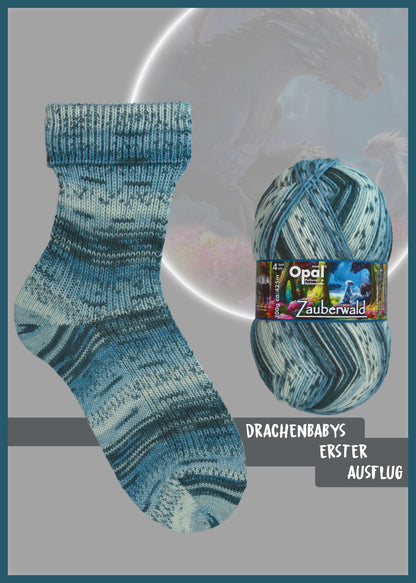 Magic Forest - 4-ply sock yarn 