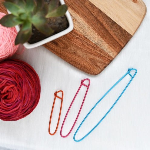 Praktisches Werkzeug für Stricker:innen, Maschenhalter für Ärmel und Halsausschnitt, farbenfrohes Strickzubehör kaufen