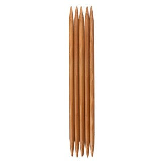 ChiaoGoo - Bamboo Double Point, Patina *(15 cm) | PREMIUM BAMBOO