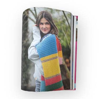 Crochet cozy scarves