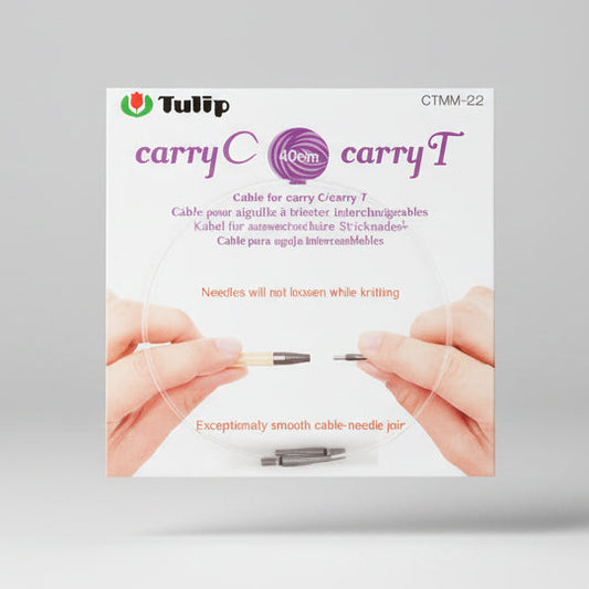 TULIP carryC carryT Seil für Stricknadeln