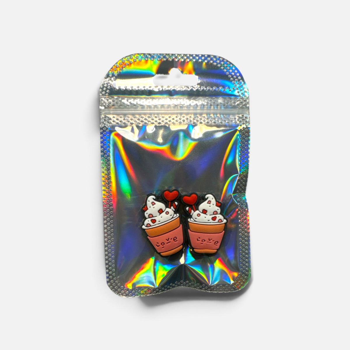 Coffee-Love-Nadelstopper mit Herzchen und Sahnehaube, Verpackungsansicht