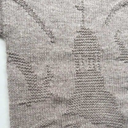 Instructions for "Hamburger Baby Sweater"