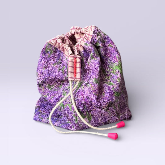 Sock Projektbeutel Lavendel Stoff Tasche für Strickprojekt kaufen