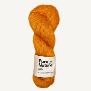 PURE NATURE Silk - Plastik frei Sockenwolle