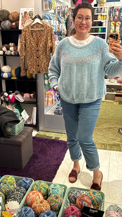 Scarf "Seagull" - knitting pattern