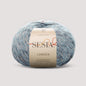 Sesia Camden Farbe 4524 – eisblaues Luxusgarn aus Merino, Alpaka und Seide für kuschelige Schals und Mützen