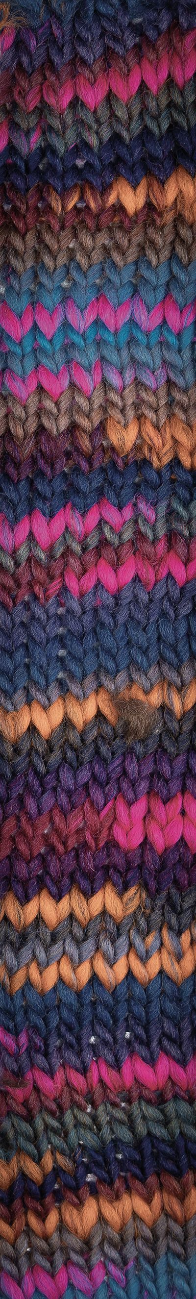 Young and Trendy Farbverlauf in Pink-Lila – dichte Flammstruktur