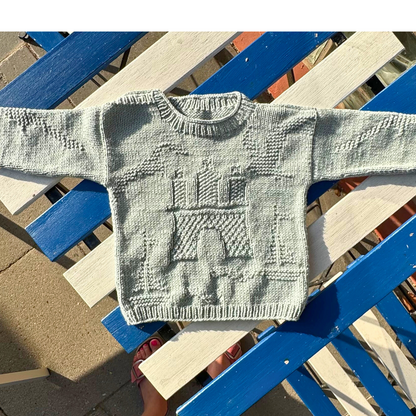 Instructions for "Hamburger Baby Sweater"