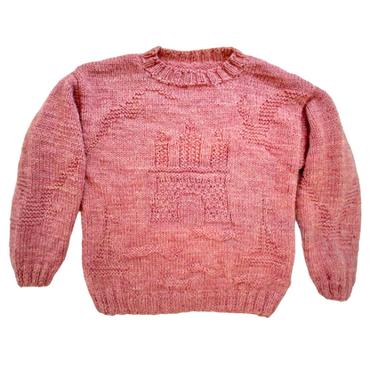 Instructions for "Hamburger Baby Sweater"