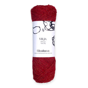 Vilja  - Filcolana | 100 % Alpaca | 165 m 50 gr . Vilja ist ein zauberhaftes 3-fädiges Garn, gesponnen aus den Fasern peruanischer Alpakas. 