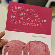 Laden Sie das Bild in den Galerie-Viewer, Anleitung &quot;Hamburger Babypullover&quot;