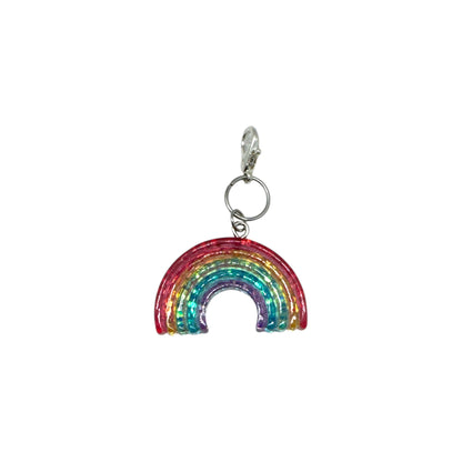 Limited Edition Regenbogen-Marker mit Ring und Karabiner, geeignet bis 5,5 mm Nadeln