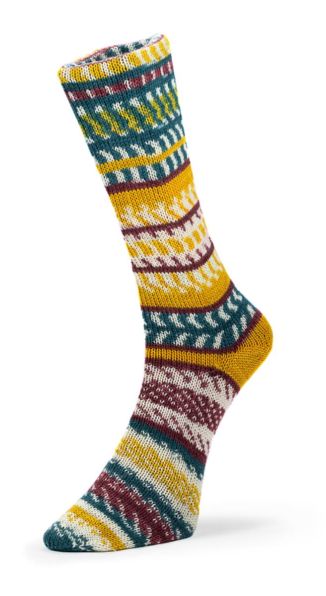 Filato Christmas – chlorfreie Schurwolle für festliche Socken