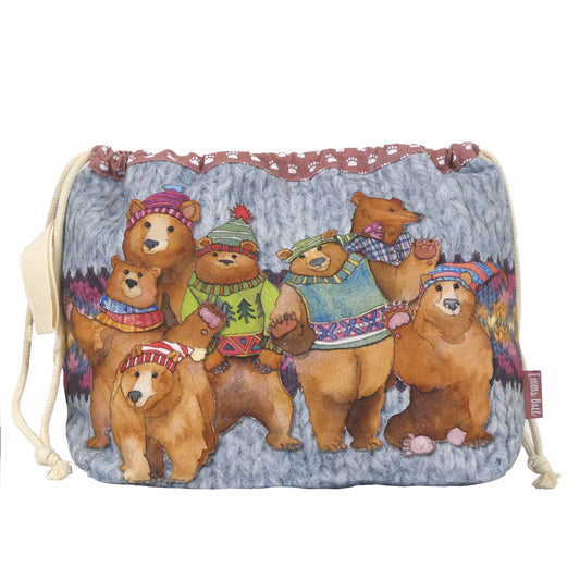 Woolly Bears Zubehör-Täschchen – Baumwolltasche für Strickzubehör kaufen