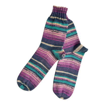 Handgestrickte Socken – 4-fädig, Größe 46-47 in Hamburg kaufen