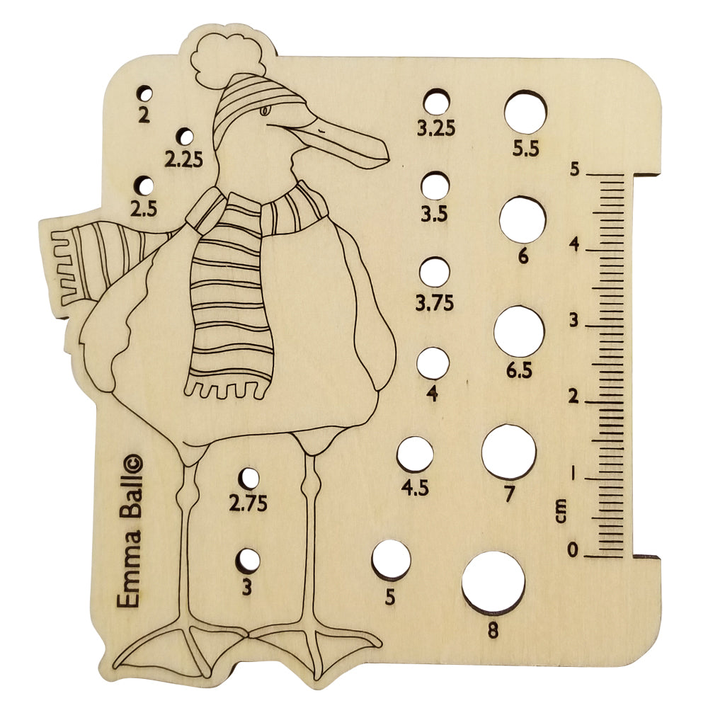 Seagull in Beanie Nadelmaß – fröhliches Emma Ball Design, Strickzubehör online kaufen