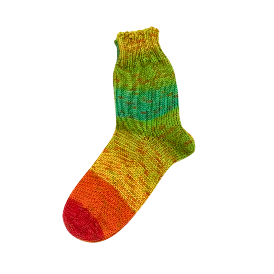 in Hamburg kaufen Kindersocken mit Seide- handgestrickt, Gr. 26-29