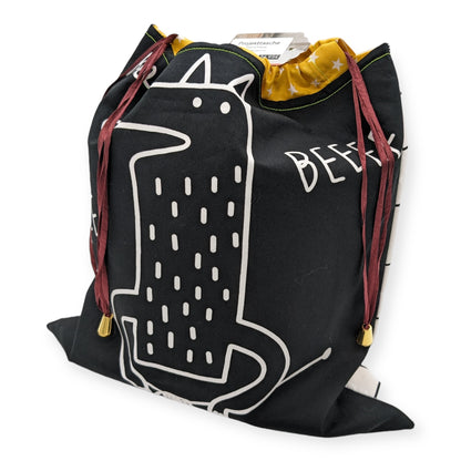 projekt tasche für strickzeug	Projekttasche "We are all different but we all like handmade"