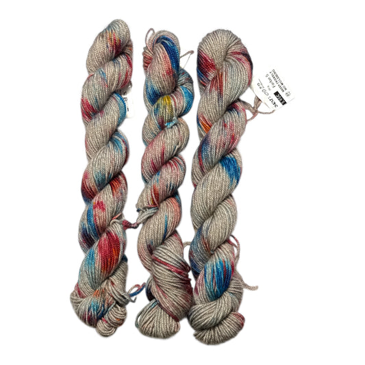 Mini Yak Socks WamM  - handgefärbte Sockenwolle 4-fach 20 gr