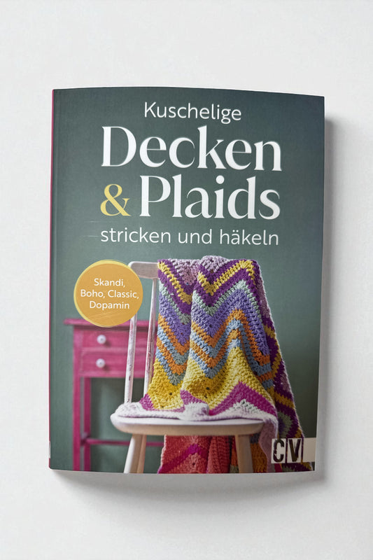 Kuschelige Decken und Plaids stricken und häkeln