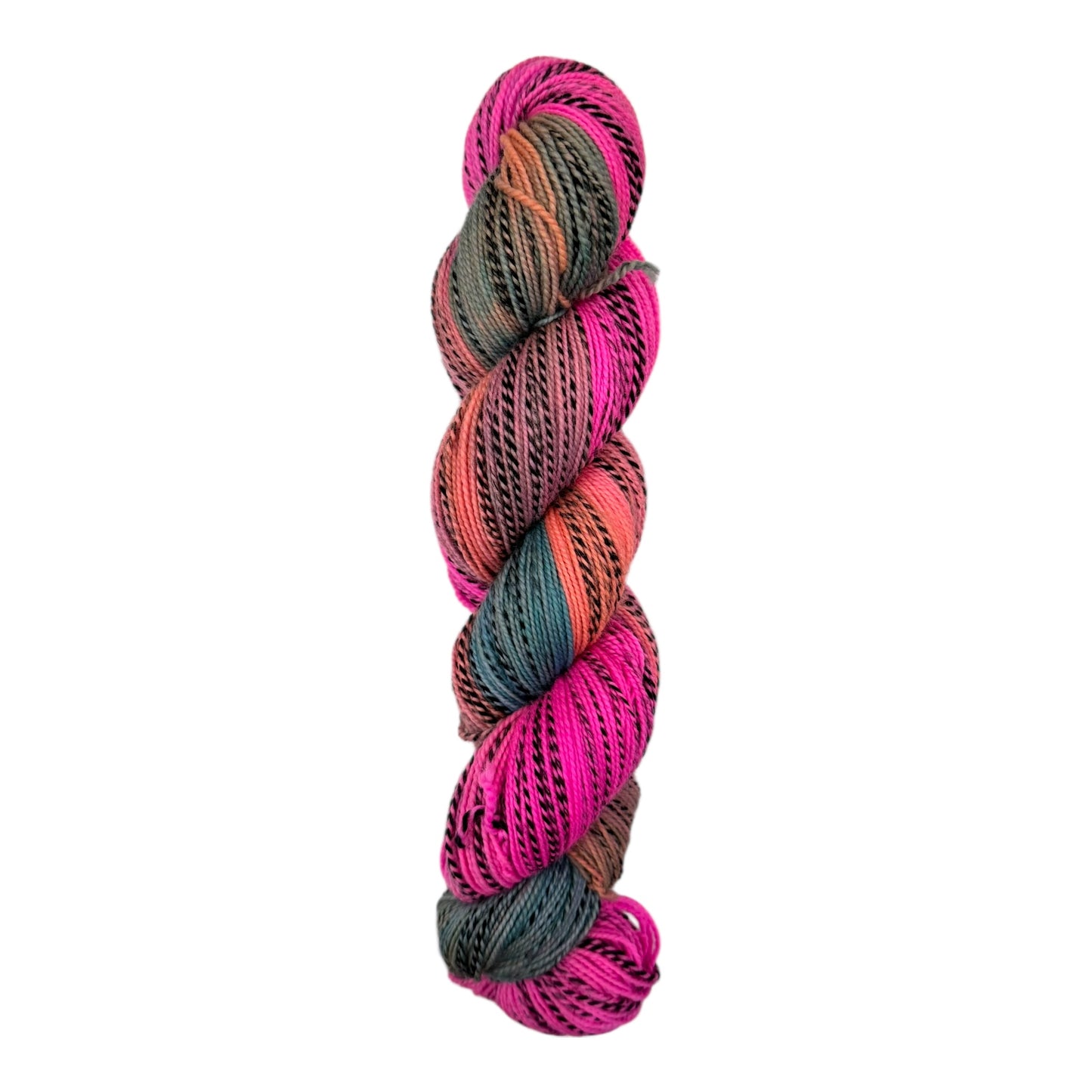 Hamburger Zebra - handgefärbte Sockenwolle