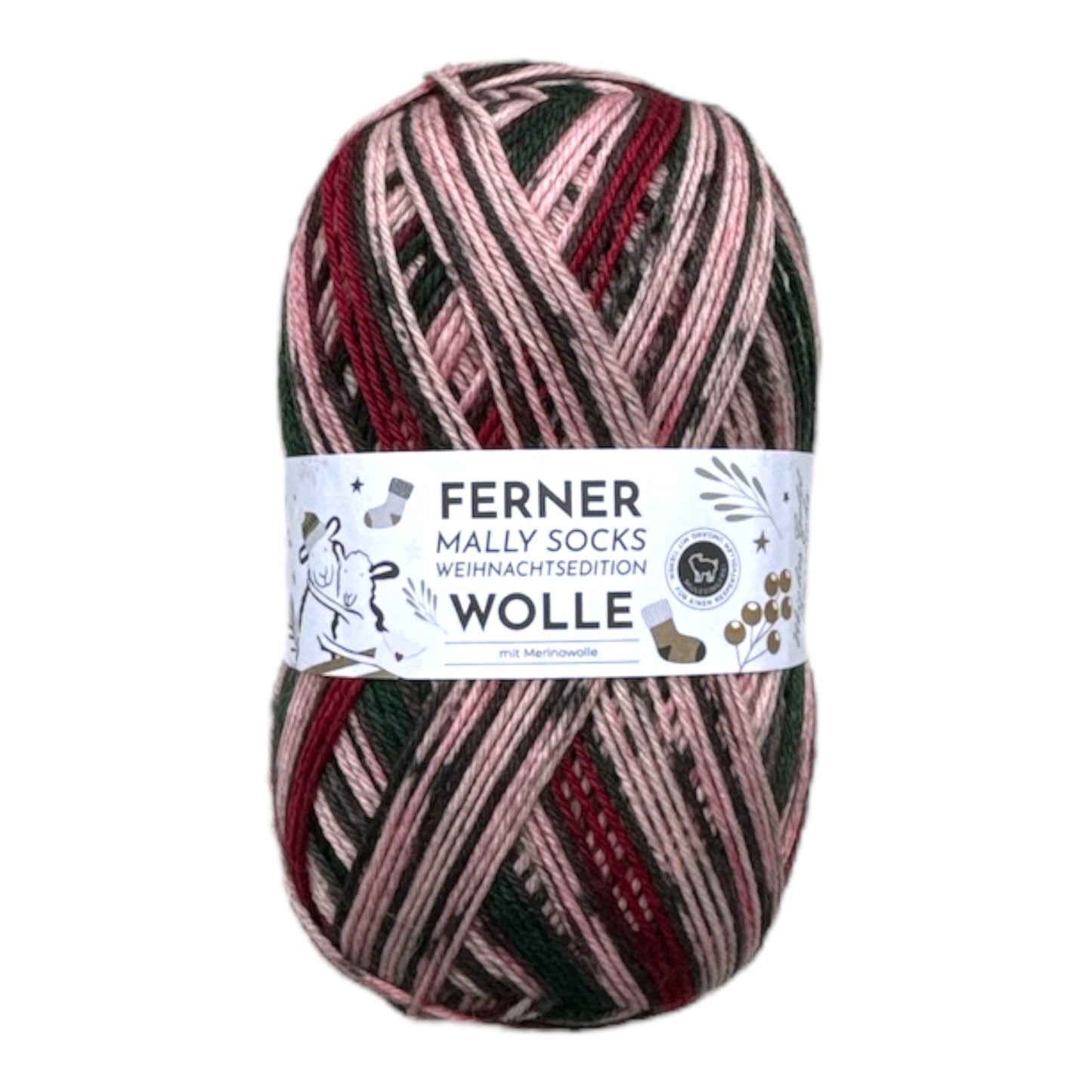 Mally Socks Weihnachtsedition - 2024 6-fach