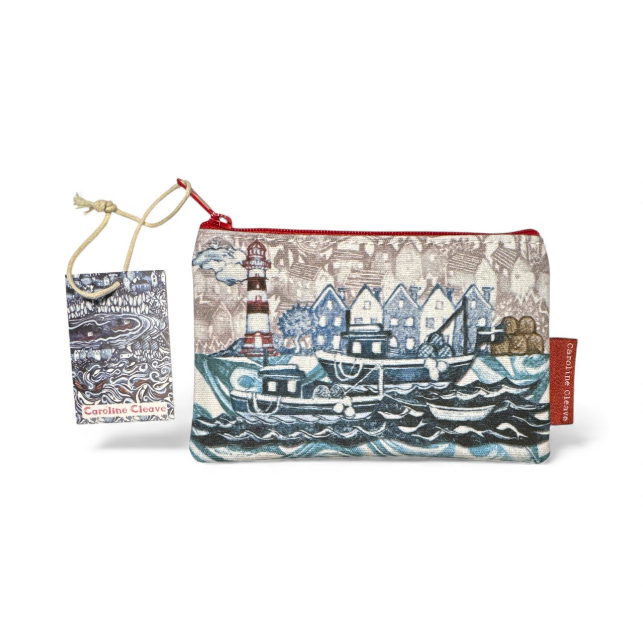 Fishing Village Täschchen – Baumwollzubehör kaufen, Geschenkidee