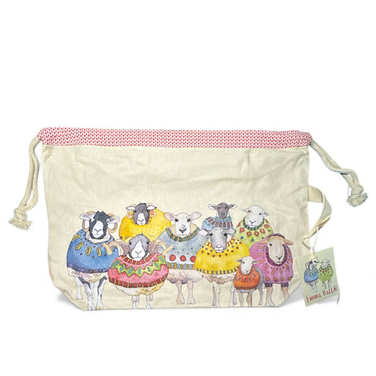 Sheep in Sweaters Projektbeutel – Emma Ball Tasche für Strickprojekte kaufen