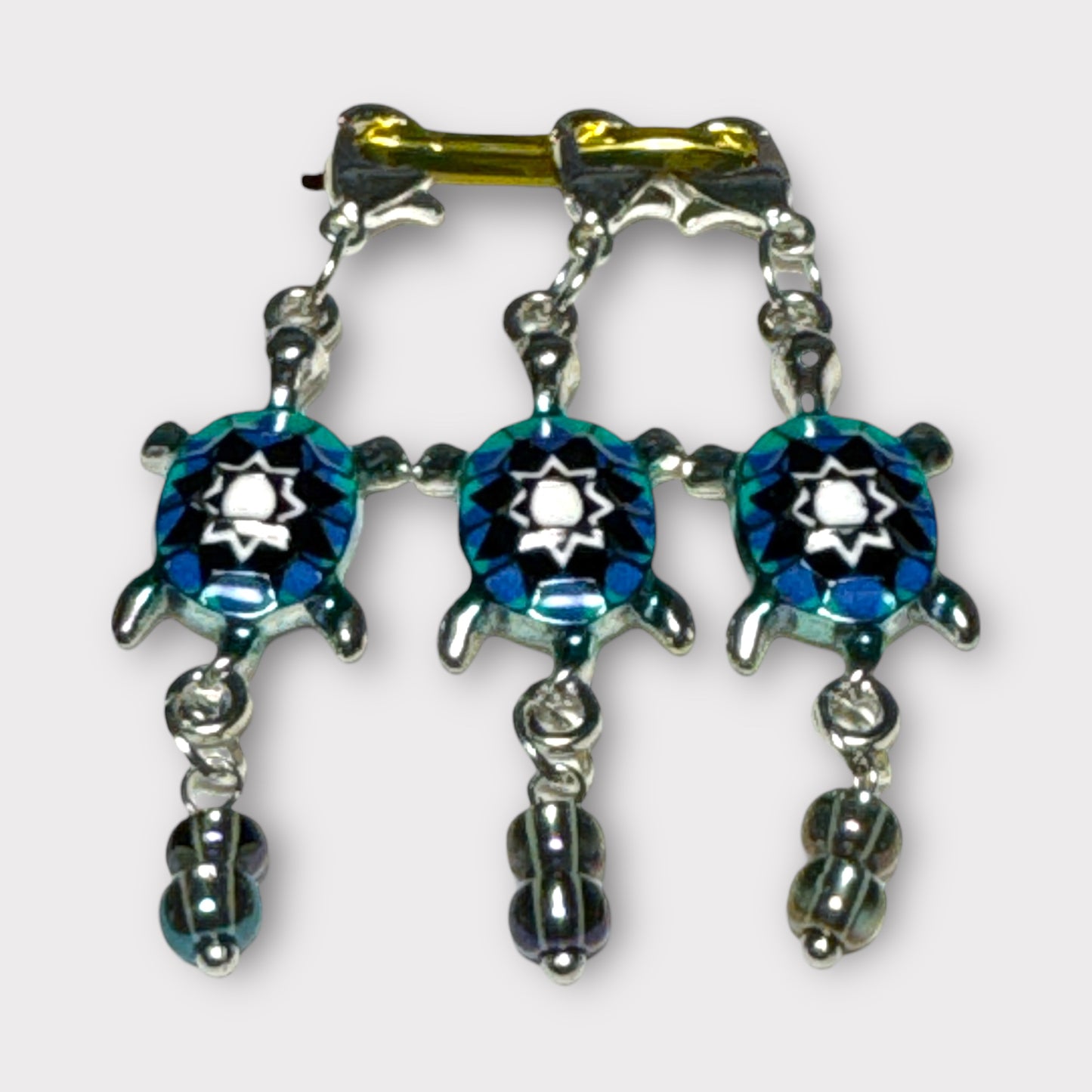 handgemachte Strickmarker Schildkröte mit Karabiner, Maschenmarkierer für Stricken und Häkeln, kaufen