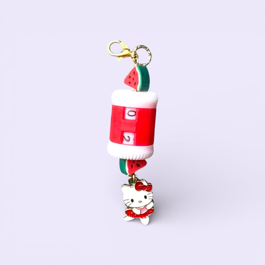 Reihenzähler Sommerkatze Maschenmarker mit Karabiner Strickzubehör kaufen Hamburg