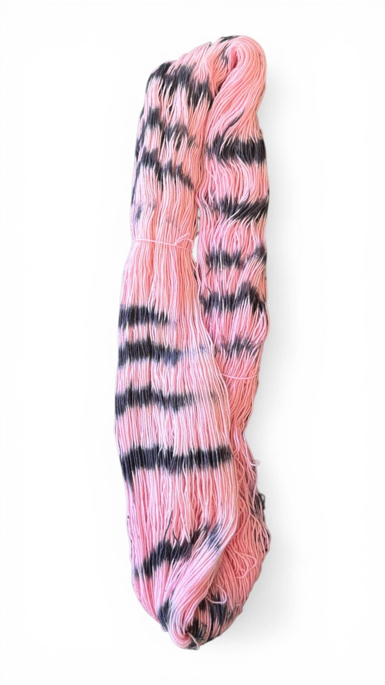 handgefärbte Sockenwolle rosa schwarz Farbverlauf Hamburg kaufen Stricken