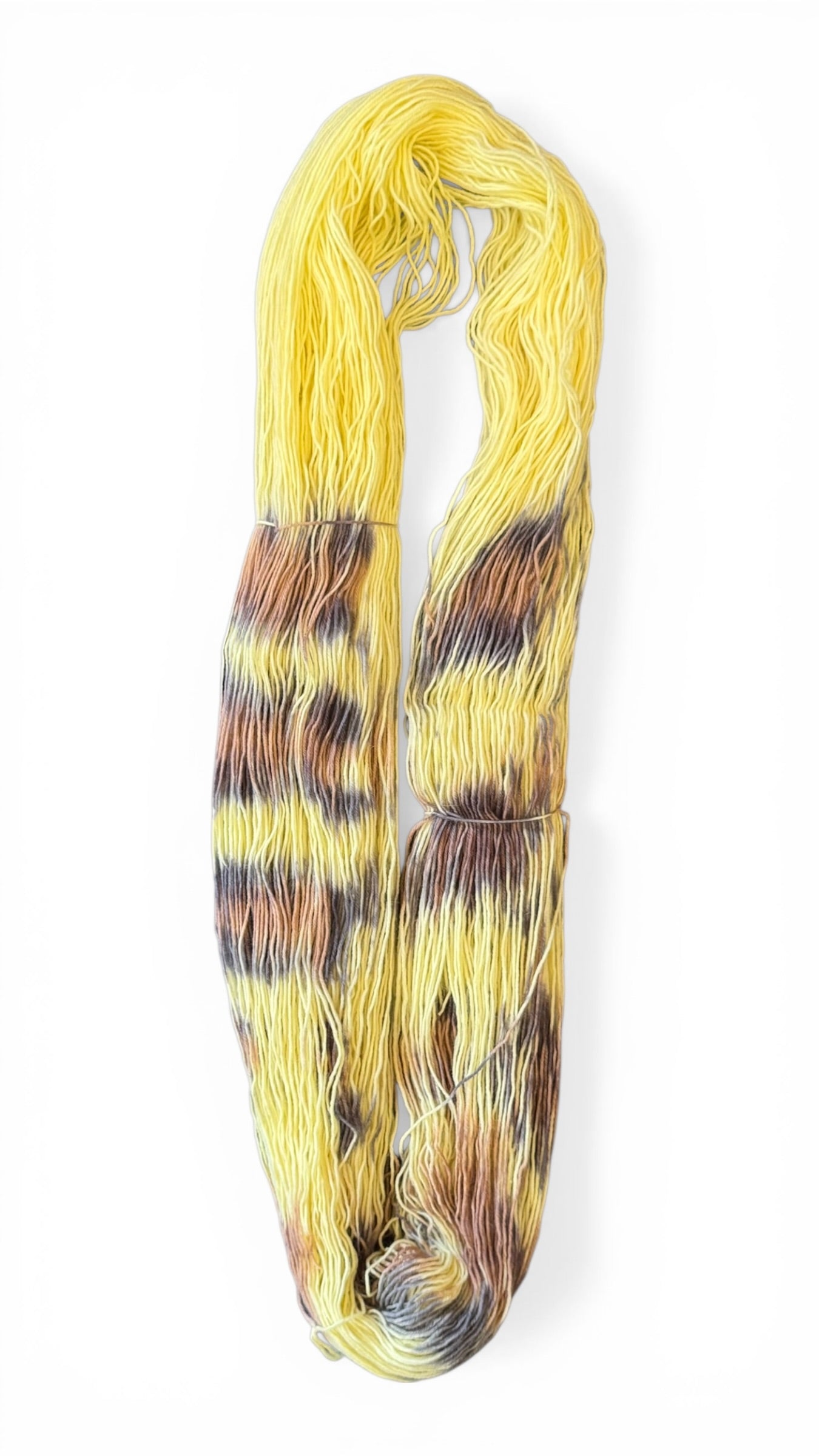 handgefärbte Sockenwolle gelb Farbverlauf Hamburg kaufen Stricken Wolle