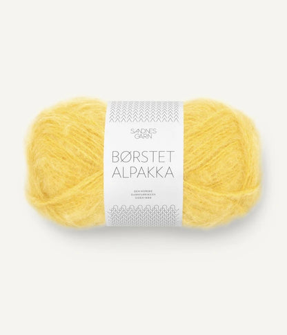 BØRSTET ALPAKKA - Sandnes yarn l 50g / approx. 110m l 96% brushed alpaca, 4% nylon 