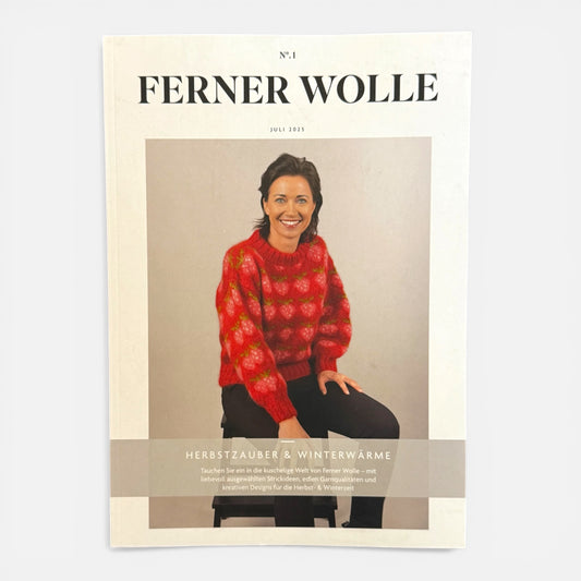 Strickmagazin Herbst & Winter mit modernen Strickideen und Anleitungen von Ferner Wolle