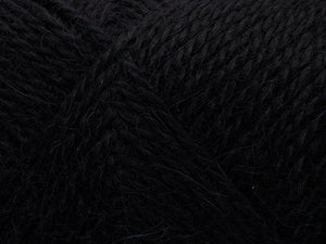 Farbe 500 Black Vilja  - Filcolana | 100 % Alpaca | 165 m 50 gr