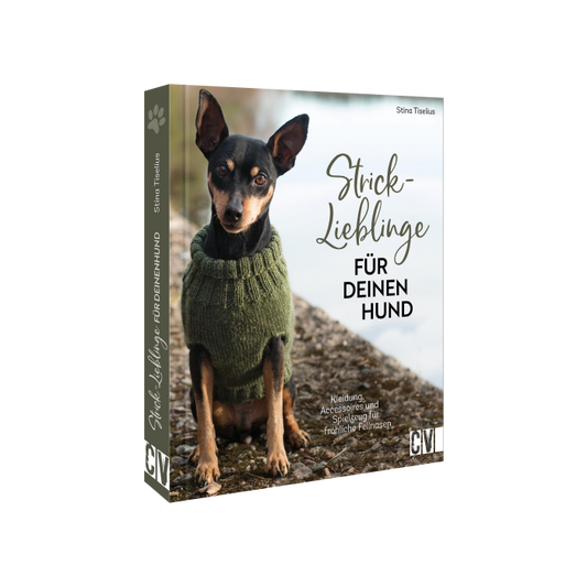 Kuschelig, nordisch und garantiert nicht von der Stange: In diesem liebevoll gestalteten Strickbuch präsentiert die schwedische Designerin Stina Tiselius eine charmante Kollektion für unsere vierbeinigen Freunde.