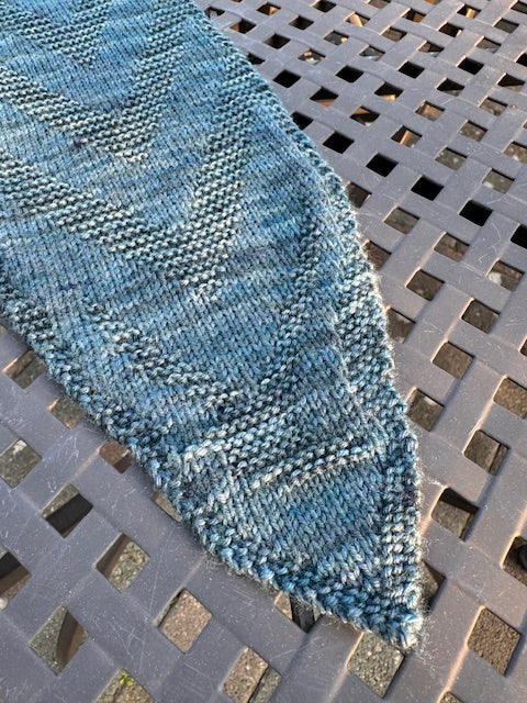 Schal "Möwe" - Strickanleitung