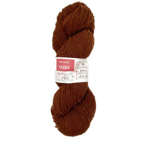 Wool & Yarn 8/1 einfarbig - Farbe 26 | Jõgeva Estonia | 800 m -100 gr | 100% Schurwolle