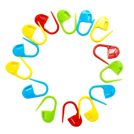  Dann sind unsere Maschenmarkierer aus Plastik genau das Richtige für dich!